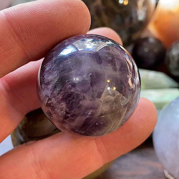 🔥SALE🔥 Dream Amethyst Crystal Mini Sphere! - Picture 6 of 6